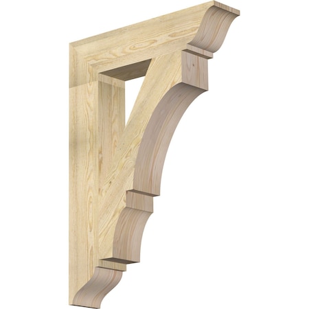 Ekena Millwork Balboa Traditional Rough Sawn Bracket, Douglas Fir, 6"W x 28"D x 40"H BKT06X28X40BOA01RDF